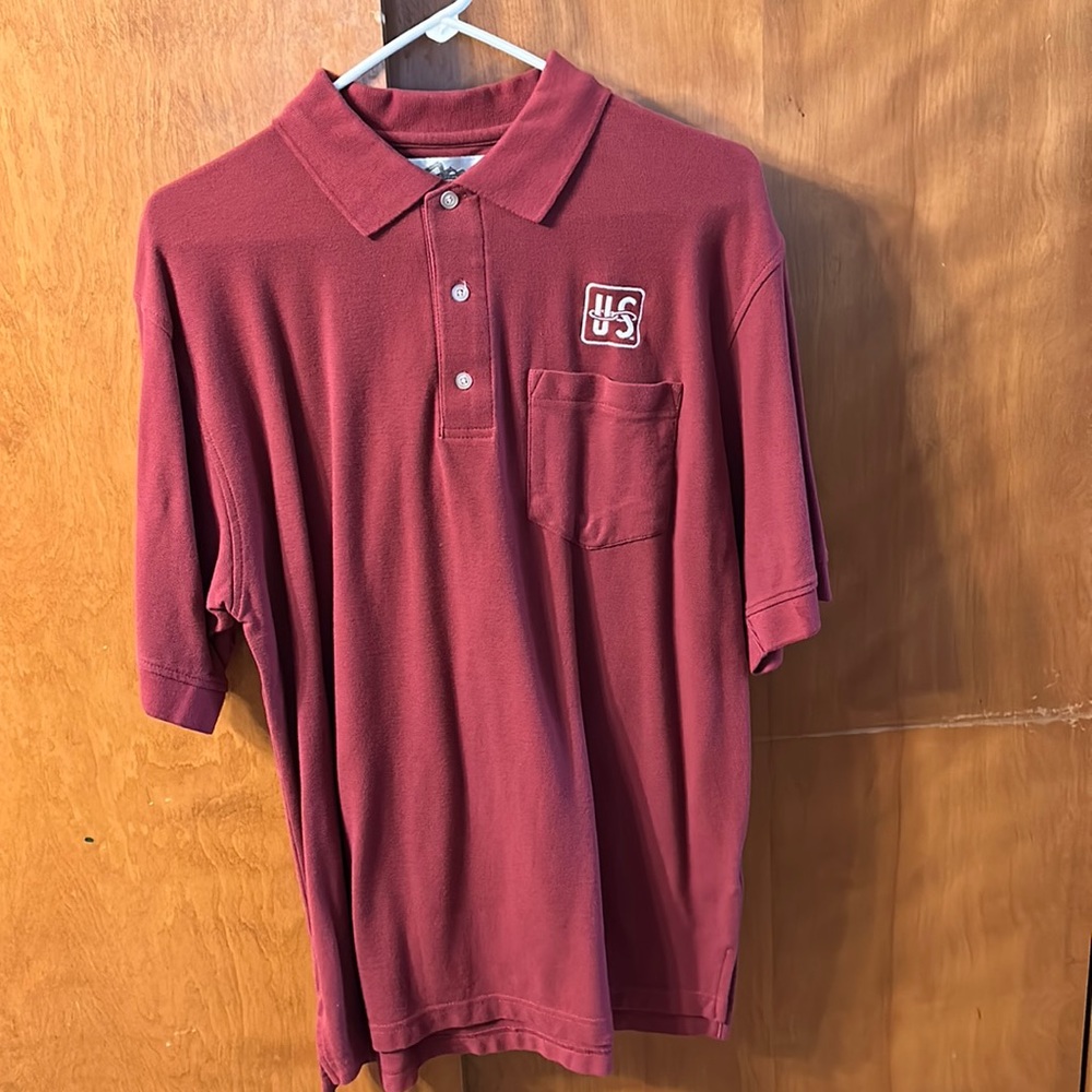 Red US Polo Shirt